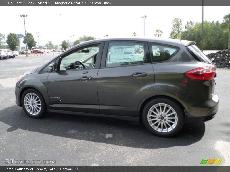 Magnetic Metallic / Charcoal Black 2015 Ford C-Max Hybrid SE