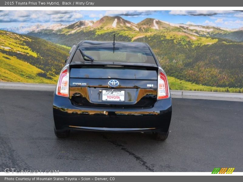 Black / Misty Gray 2015 Toyota Prius Two Hybrid