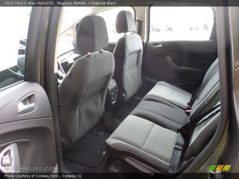 Rear Seat of 2015 C-Max Hybrid SE