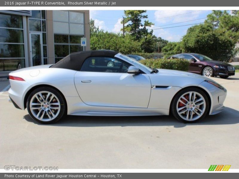  2016 F-TYPE R Convertible Rhodium Silver Metallic