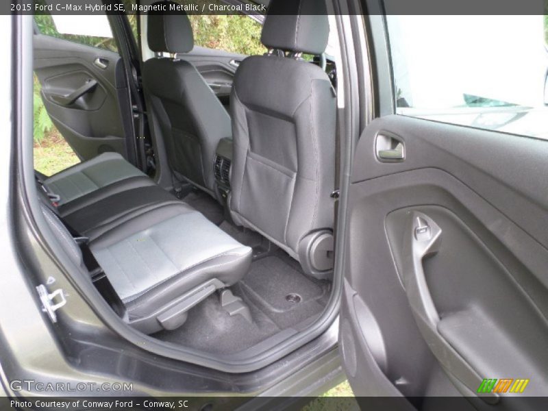 Magnetic Metallic / Charcoal Black 2015 Ford C-Max Hybrid SE