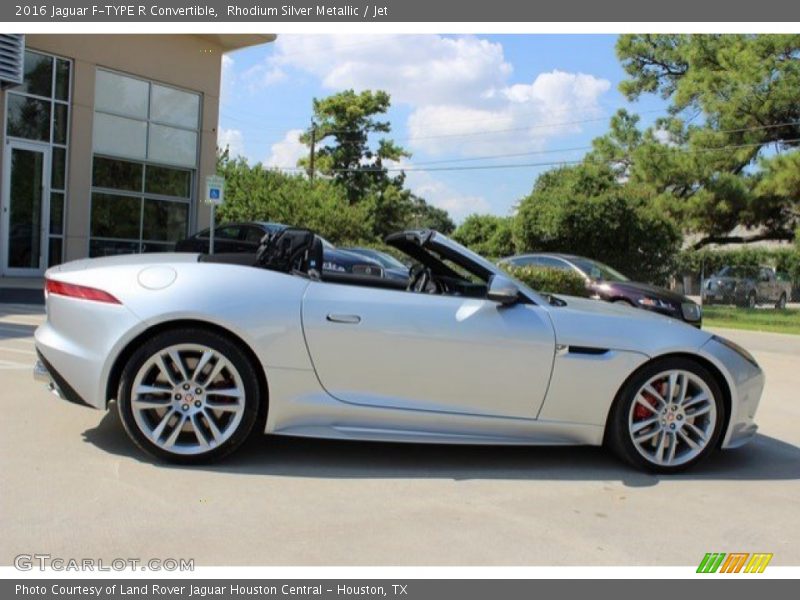  2016 F-TYPE R Convertible Rhodium Silver Metallic