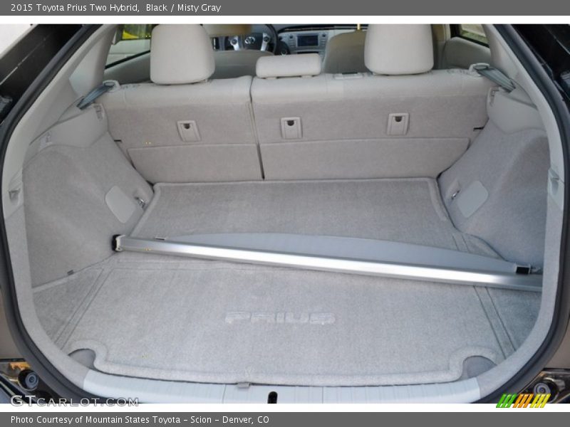 Black / Misty Gray 2015 Toyota Prius Two Hybrid