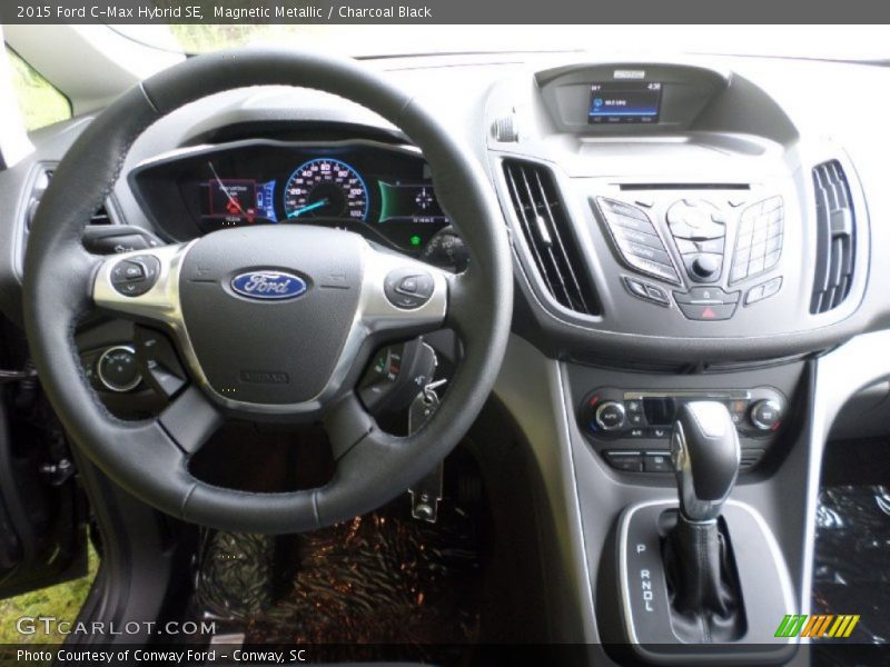 Dashboard of 2015 C-Max Hybrid SE