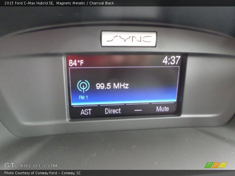 Magnetic Metallic / Charcoal Black 2015 Ford C-Max Hybrid SE