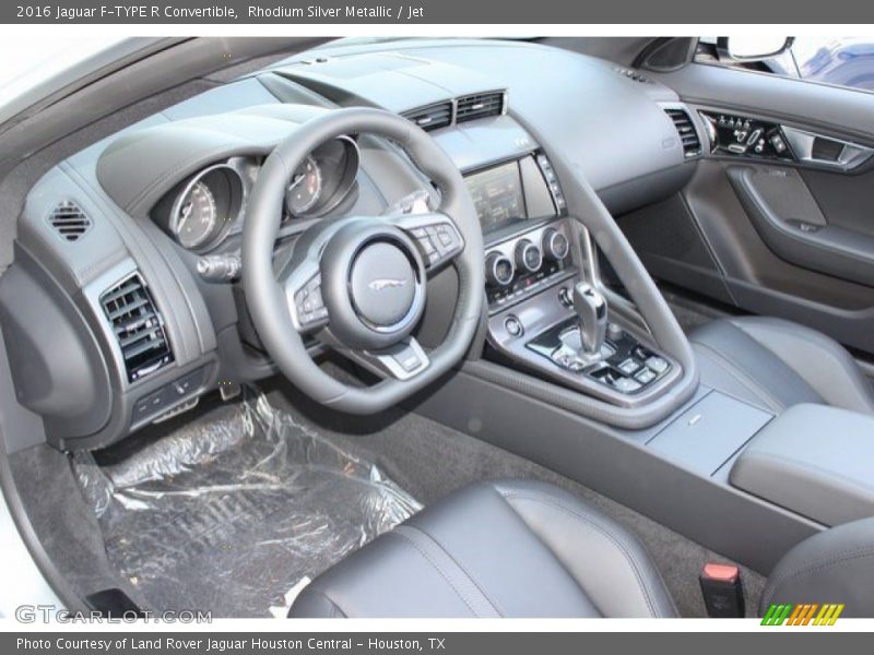 Jet Interior - 2016 F-TYPE R Convertible 