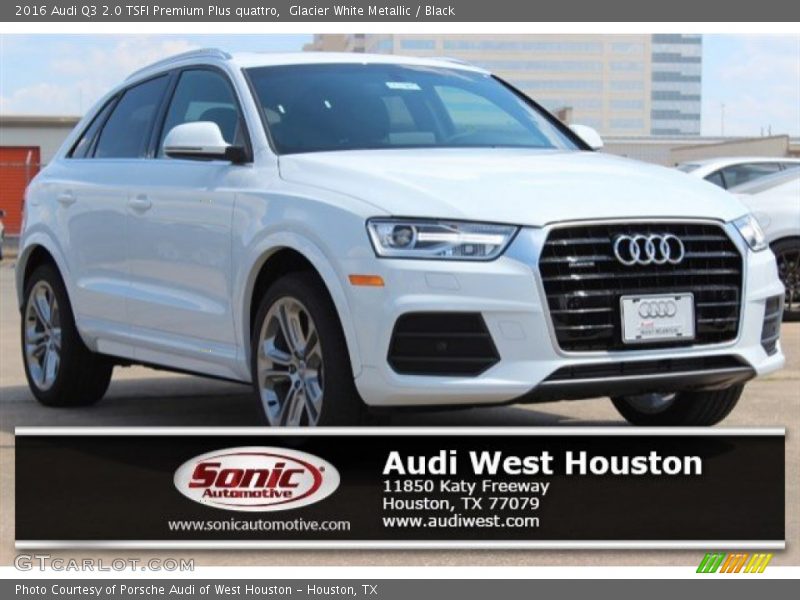 Glacier White Metallic / Black 2016 Audi Q3 2.0 TSFI Premium Plus quattro