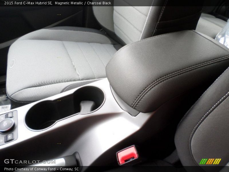 Magnetic Metallic / Charcoal Black 2015 Ford C-Max Hybrid SE
