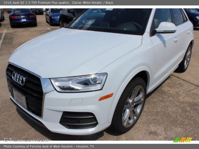 Glacier White Metallic / Black 2016 Audi Q3 2.0 TSFI Premium Plus quattro