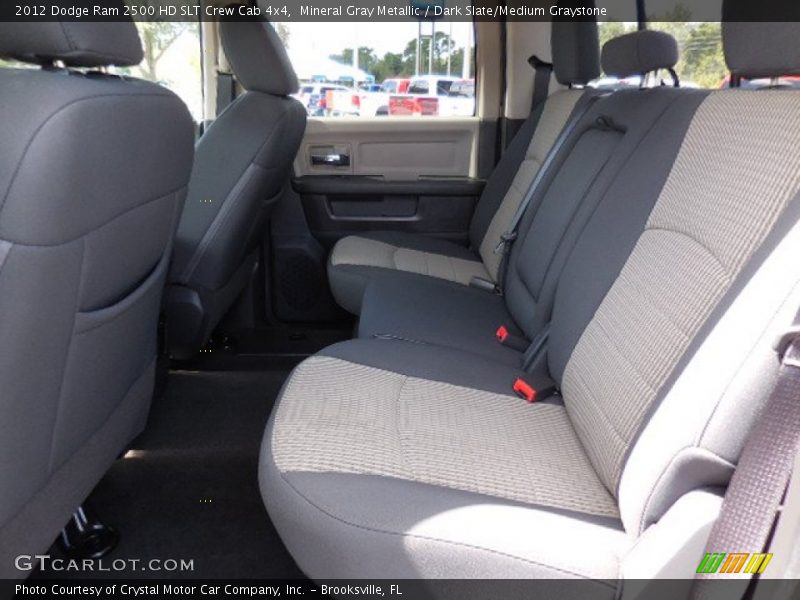 Mineral Gray Metallic / Dark Slate/Medium Graystone 2012 Dodge Ram 2500 HD SLT Crew Cab 4x4