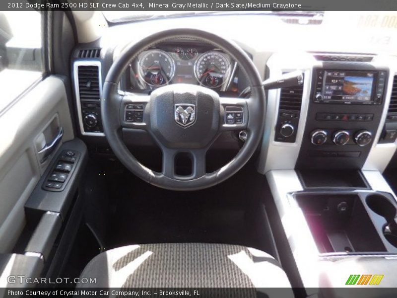 Mineral Gray Metallic / Dark Slate/Medium Graystone 2012 Dodge Ram 2500 HD SLT Crew Cab 4x4