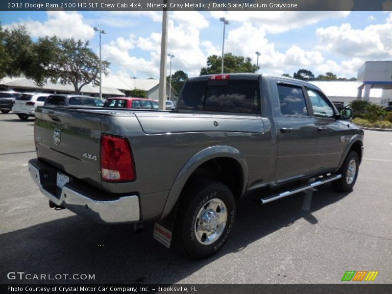 Mineral Gray Metallic / Dark Slate/Medium Graystone 2012 Dodge Ram 2500 HD SLT Crew Cab 4x4