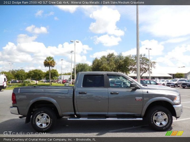 Mineral Gray Metallic / Dark Slate/Medium Graystone 2012 Dodge Ram 2500 HD SLT Crew Cab 4x4