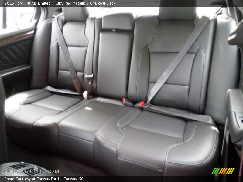 Ruby Red Metallic / Charcoal Black 2015 Ford Taurus Limited