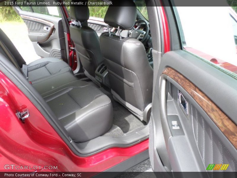 Ruby Red Metallic / Charcoal Black 2015 Ford Taurus Limited