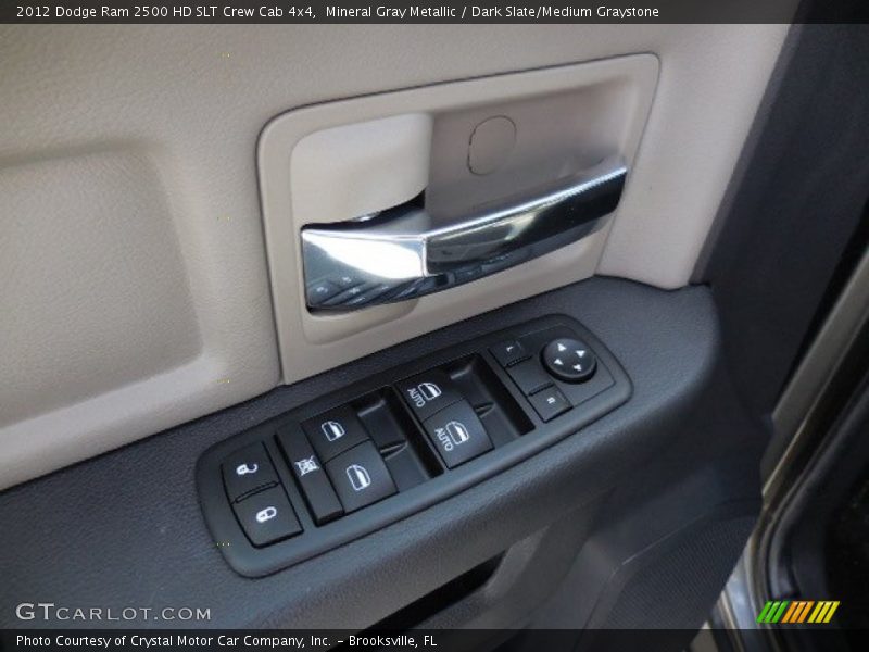 Mineral Gray Metallic / Dark Slate/Medium Graystone 2012 Dodge Ram 2500 HD SLT Crew Cab 4x4
