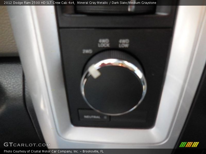 Mineral Gray Metallic / Dark Slate/Medium Graystone 2012 Dodge Ram 2500 HD SLT Crew Cab 4x4