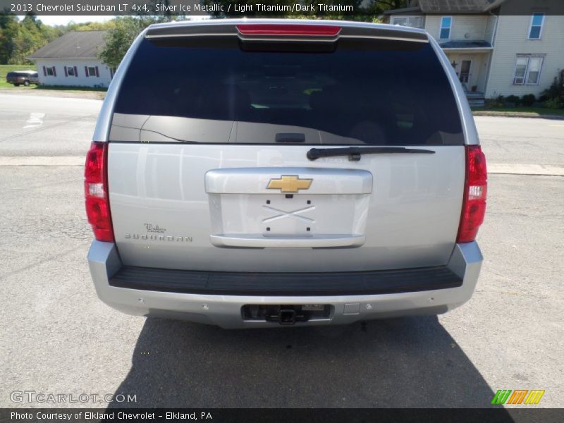 Silver Ice Metallic / Light Titanium/Dark Titanium 2013 Chevrolet Suburban LT 4x4