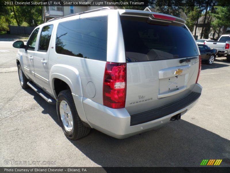Silver Ice Metallic / Light Titanium/Dark Titanium 2013 Chevrolet Suburban LT 4x4