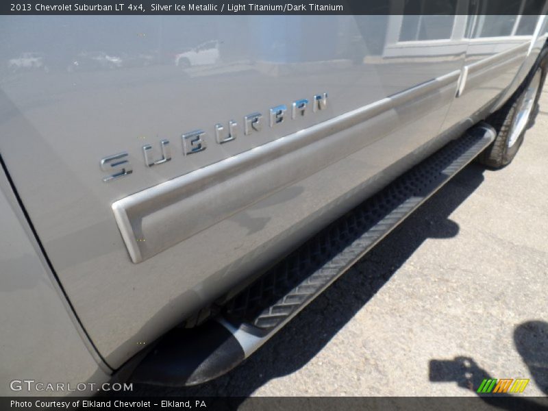 Silver Ice Metallic / Light Titanium/Dark Titanium 2013 Chevrolet Suburban LT 4x4