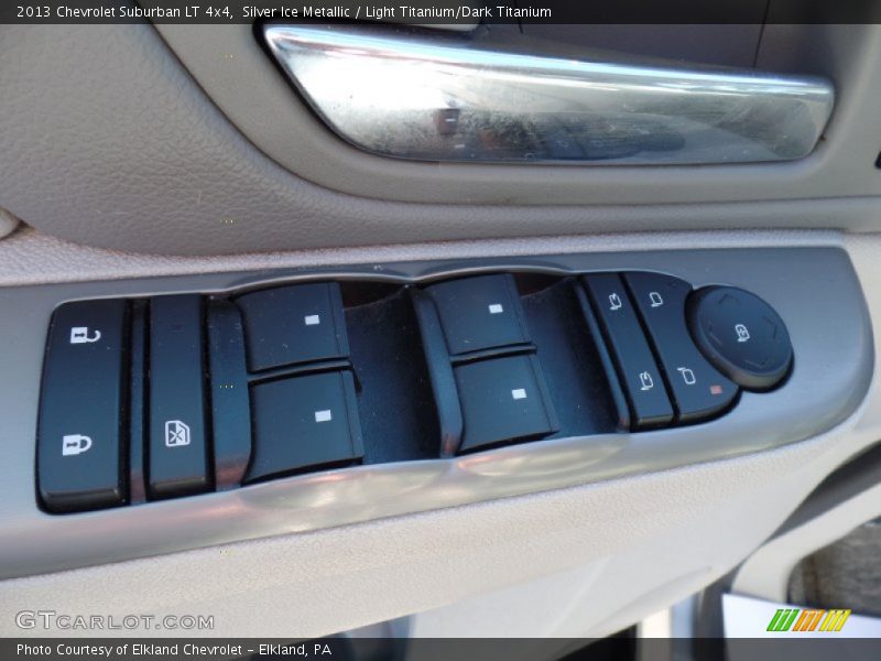 Silver Ice Metallic / Light Titanium/Dark Titanium 2013 Chevrolet Suburban LT 4x4