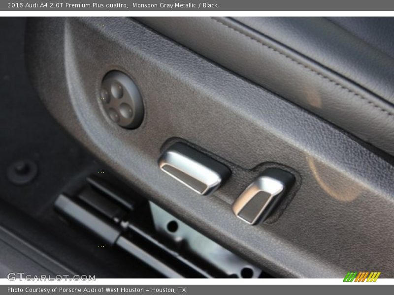 Monsoon Gray Metallic / Black 2016 Audi A4 2.0T Premium Plus quattro