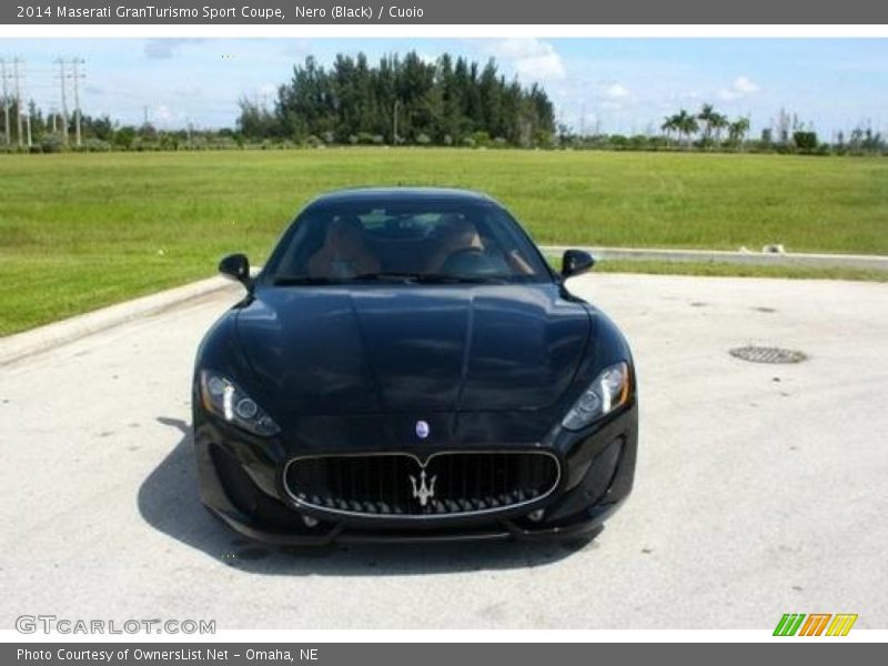 Nero (Black) / Cuoio 2014 Maserati GranTurismo Sport Coupe