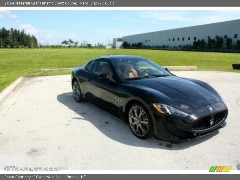 Nero (Black) / Cuoio 2014 Maserati GranTurismo Sport Coupe