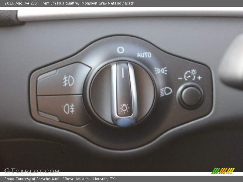 Monsoon Gray Metallic / Black 2016 Audi A4 2.0T Premium Plus quattro