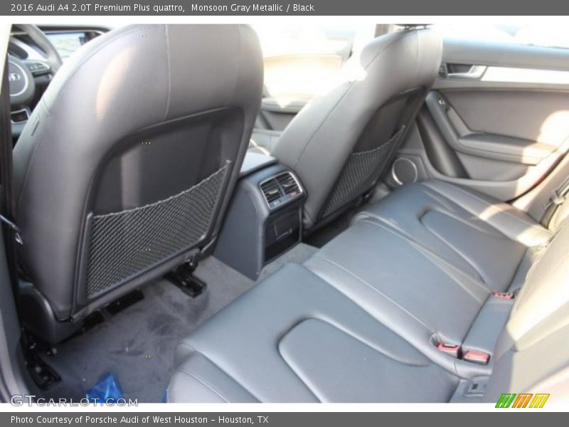 Monsoon Gray Metallic / Black 2016 Audi A4 2.0T Premium Plus quattro