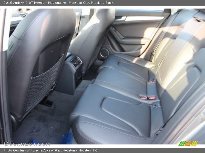 Monsoon Gray Metallic / Black 2016 Audi A4 2.0T Premium Plus quattro