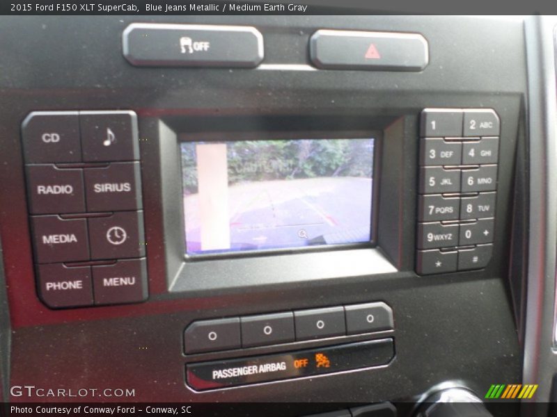 Controls of 2015 F150 XLT SuperCab