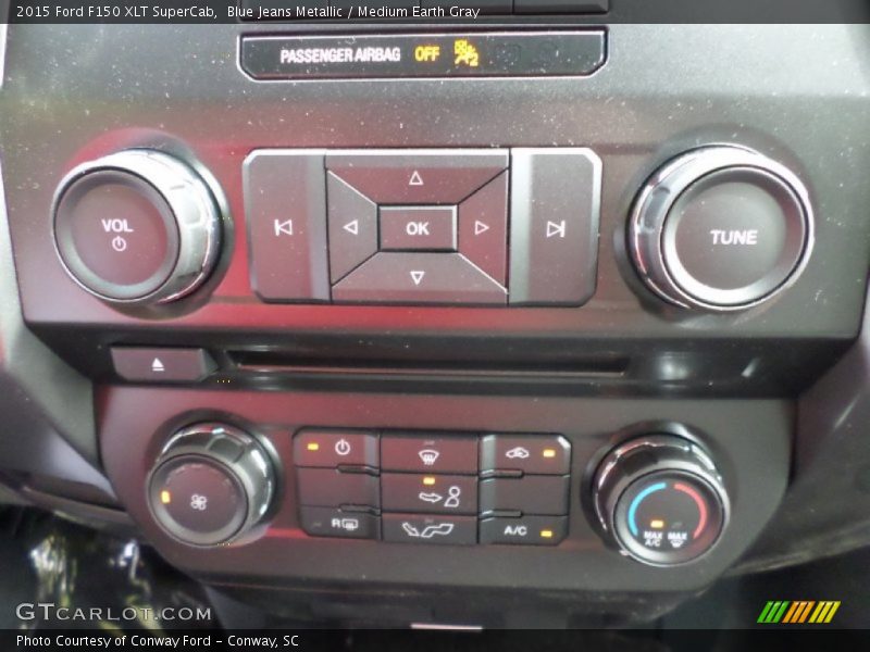 Controls of 2015 F150 XLT SuperCab