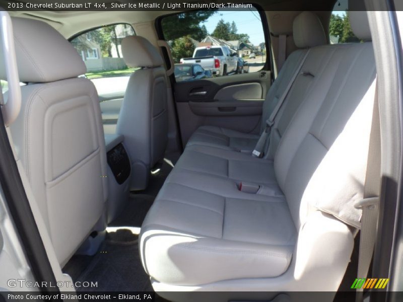 Silver Ice Metallic / Light Titanium/Dark Titanium 2013 Chevrolet Suburban LT 4x4