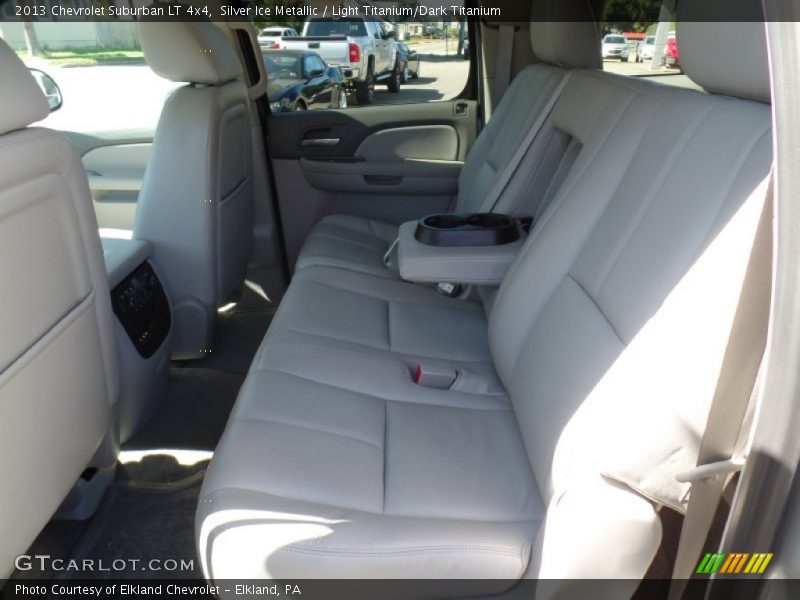 Silver Ice Metallic / Light Titanium/Dark Titanium 2013 Chevrolet Suburban LT 4x4