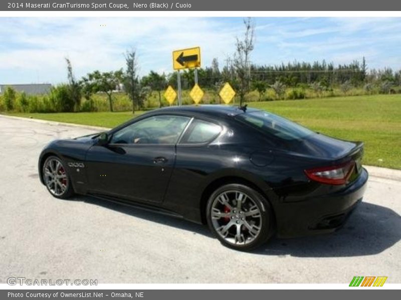 Nero (Black) / Cuoio 2014 Maserati GranTurismo Sport Coupe