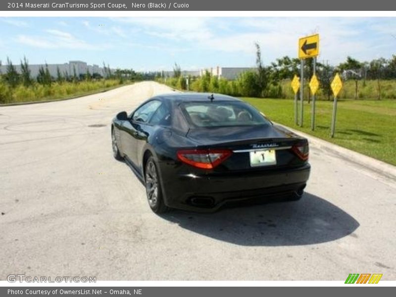 Nero (Black) / Cuoio 2014 Maserati GranTurismo Sport Coupe