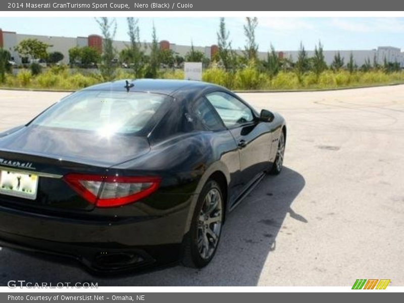 Nero (Black) / Cuoio 2014 Maserati GranTurismo Sport Coupe