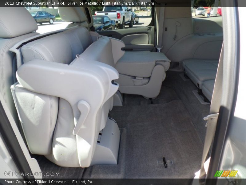 Silver Ice Metallic / Light Titanium/Dark Titanium 2013 Chevrolet Suburban LT 4x4