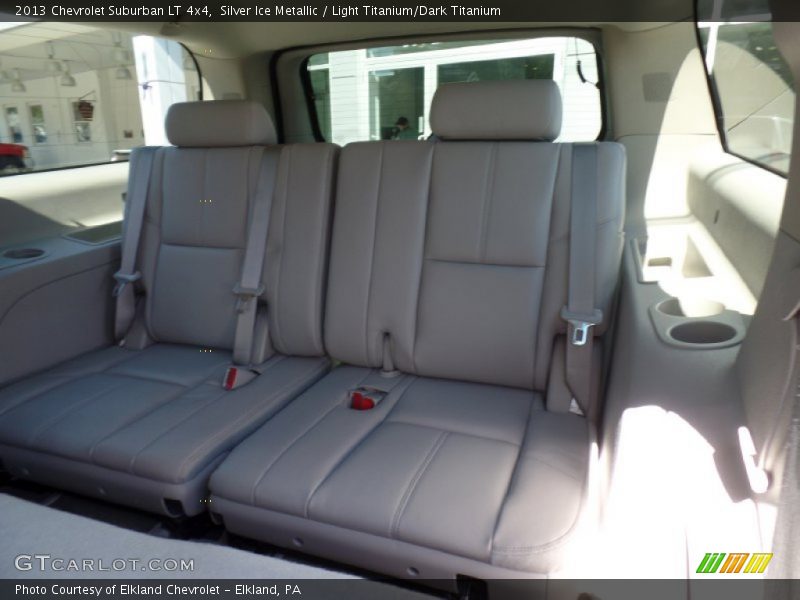Silver Ice Metallic / Light Titanium/Dark Titanium 2013 Chevrolet Suburban LT 4x4