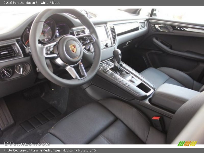 White / Black 2016 Porsche Macan S