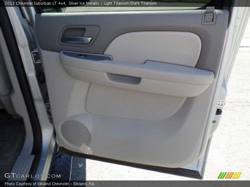 Silver Ice Metallic / Light Titanium/Dark Titanium 2013 Chevrolet Suburban LT 4x4