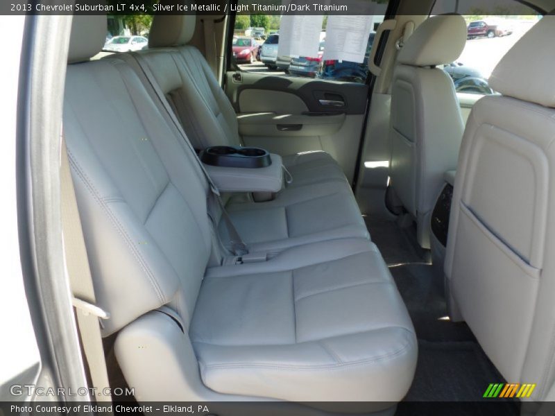 Silver Ice Metallic / Light Titanium/Dark Titanium 2013 Chevrolet Suburban LT 4x4