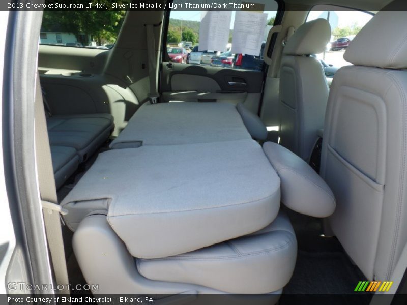 Silver Ice Metallic / Light Titanium/Dark Titanium 2013 Chevrolet Suburban LT 4x4