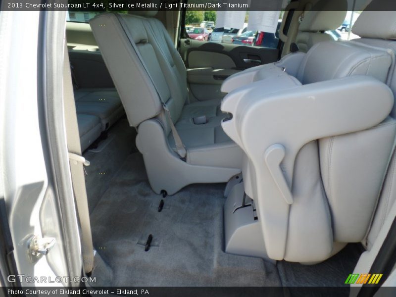Silver Ice Metallic / Light Titanium/Dark Titanium 2013 Chevrolet Suburban LT 4x4