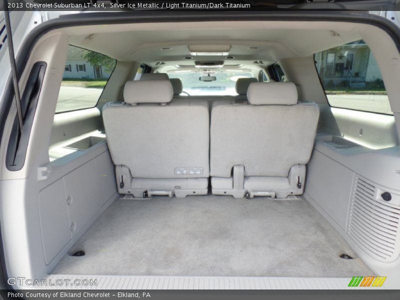Silver Ice Metallic / Light Titanium/Dark Titanium 2013 Chevrolet Suburban LT 4x4