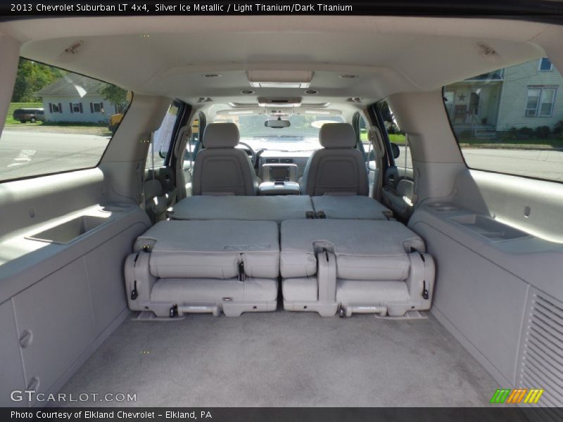 Silver Ice Metallic / Light Titanium/Dark Titanium 2013 Chevrolet Suburban LT 4x4