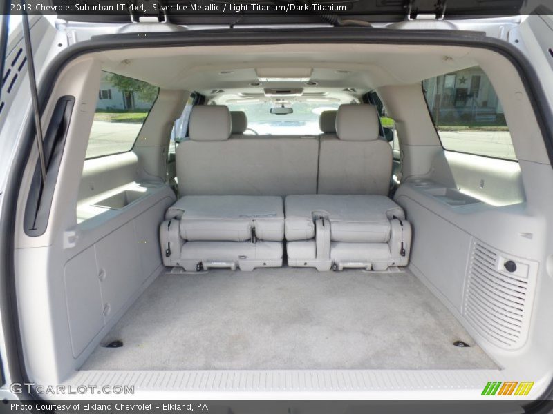 Silver Ice Metallic / Light Titanium/Dark Titanium 2013 Chevrolet Suburban LT 4x4