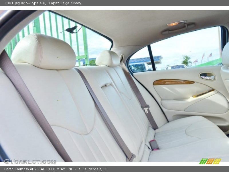 Topaz Beige / Ivory 2001 Jaguar S-Type 4.0
