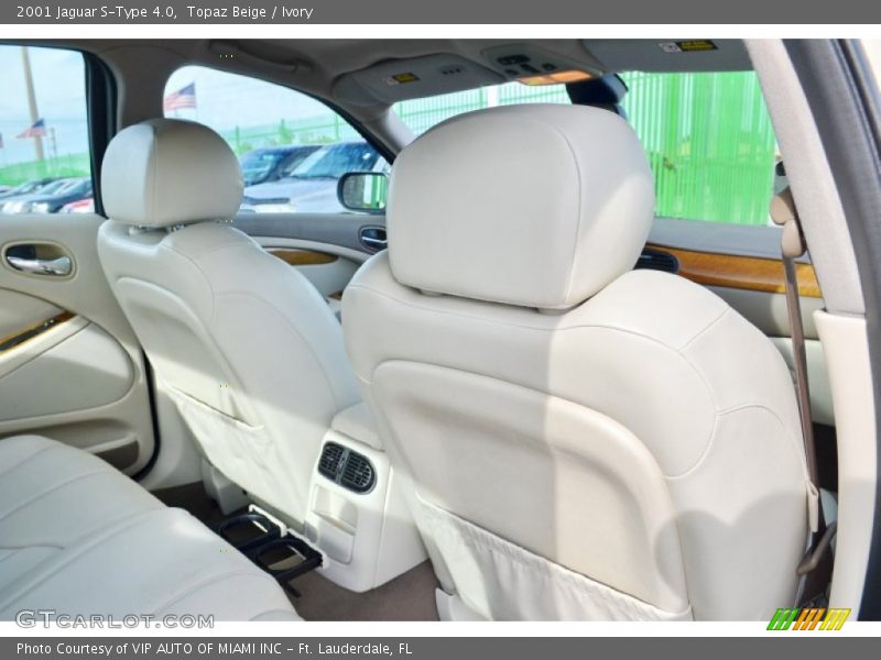 Topaz Beige / Ivory 2001 Jaguar S-Type 4.0